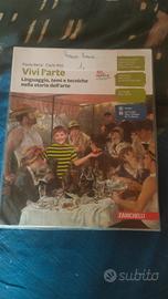 libro di testo Vivi l'arte 