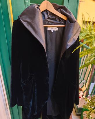 giacca in velluto stile smoking 