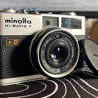 Minolta Hi-Matic F - Funzionante guarnizioni nuove