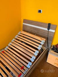 Letto con reti motorizzate