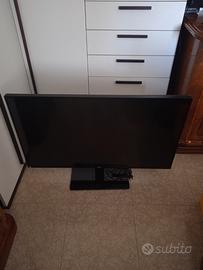 Monitor Phillips con supporto e telecomando