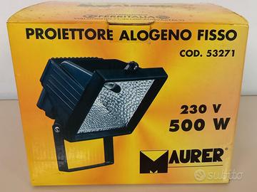 Faretto alogeno 500W 