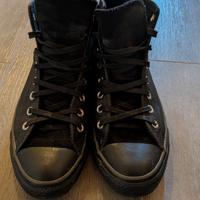 Scarpe Converse All Star in pelle nera