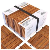 pavimento  per esterno ad incastro in TEAK  nuovo