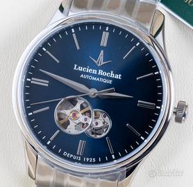 Lucien Rochat Open Heart Blu Automatic 39 mm