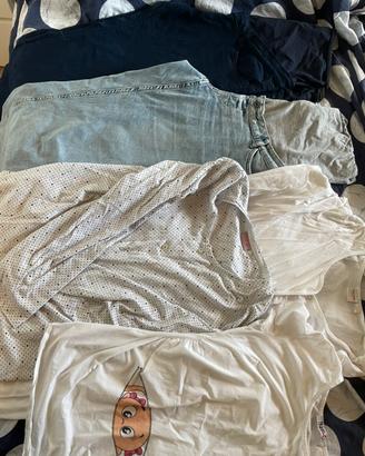 Pantaloni - maglia - camicia da notte - premaman