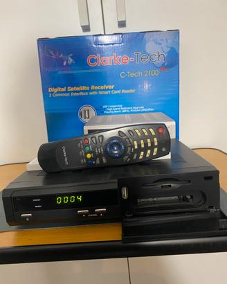 Decoder digitale satellitare Clarke-Tech