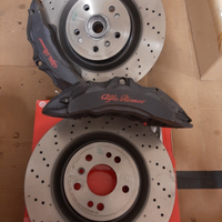 Impianto maggiorato brembo per vag golf tt s3 troc
