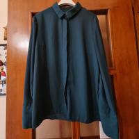 Camicia verde scuro