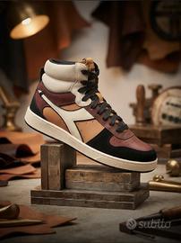 Diadora Magic Basket Mid Twin: numero 44 nuove 