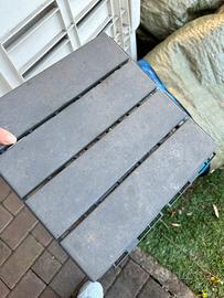 piastrelle ad incastro in plastica