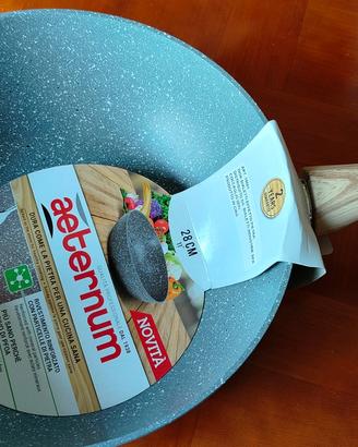 Padella Wok Antiaderente Aeternum 28 cm
