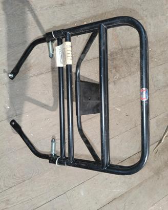 portapacchi posteriore vespa piaggio px nero fabbr