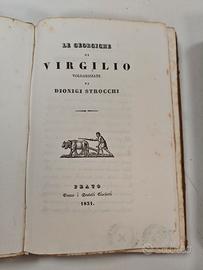 Le Georgiche di Virgilio 1831 Dionigi Strocchi