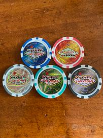 Set Fiches poker vintage “Las Vegas”