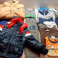 Lotto abbigliamento bambino 4 anni