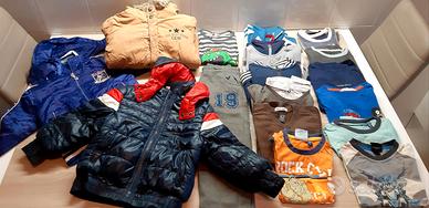 Lotto abbigliamento bambino 4 anni