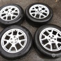 Cerchi e gomme estive jeep renegade 215/60/17