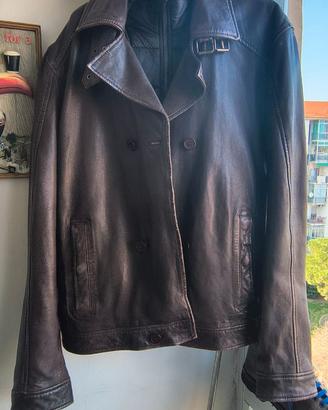 Giacca pelle Freaky Nation Tg.L