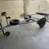 Carrello appendice per moto