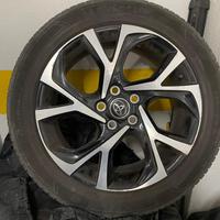 Cerchi Toyota C-HR con pneumatici invernali