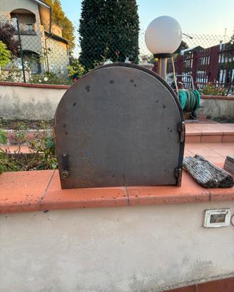 Porta aritgianale fatta a mano per forno