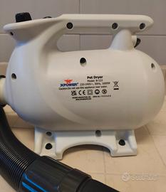 Soffiatore per asciugatura cani X-Power b123.