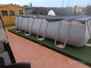struttura per piscina esterna Bestway