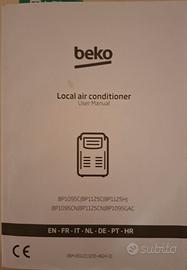 Beko climatizzatore portatile 12000 btu