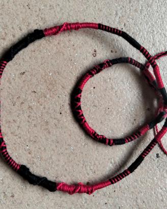 Set collana bracciale Milan