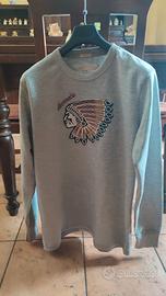 Felpe Abercrombie& Fitch XL con stampa a rilievo 