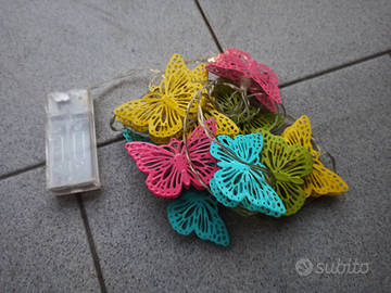 Farfalla con luce led