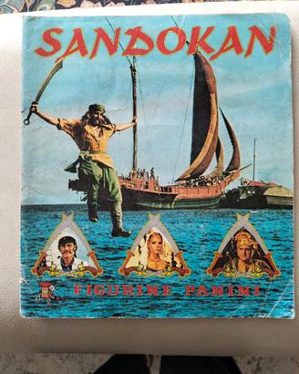 ALBUM FIGURINE  SANDOKAN  1978