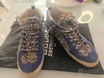 Golden Goose Mid Zebra  n 39
