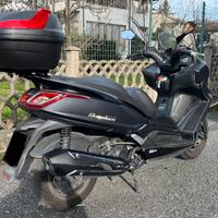 Kymco Downtown 350i nero smoke