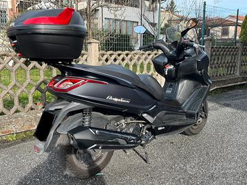 Kymco Downtown 350i nero smoke