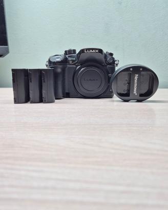 gh4 + obiettivo + gimball + treppiedi 