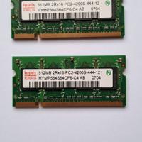RAM 2x 512 MB DDR2 533 MHz