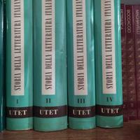 libri STORIA DELLA LETTERATURA ITALIANA  UTET