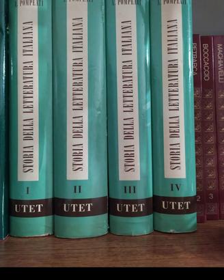 libri STORIA DELLA LETTERATURA ITALIANA  UTET