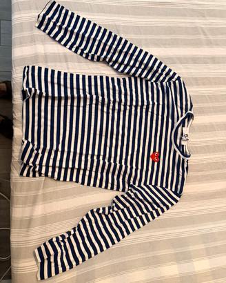 T-shirt maniche lunghe Comme des garcons