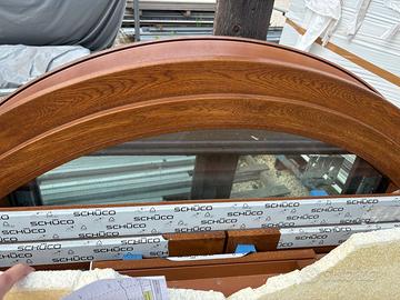 finestra pvc varie golden oak