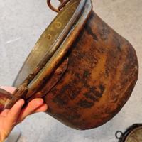 Antichi Paioli/Calderoni in Rame Massiccio