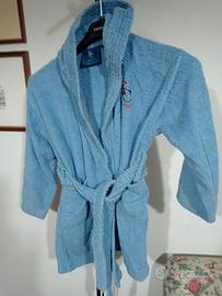 Accappatoio azzurro bambino