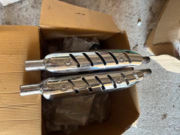Scarico triumph originale e quadro