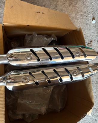 Scarico triumph originale e quadro