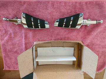 Highway Hawk pedane poggiapiedi (NUOVE)