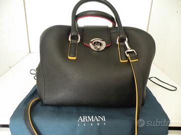 Borsa bauletto morbido Armani Jeans 