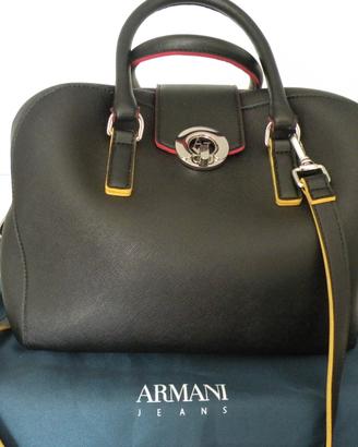 Borsa bauletto morbido Armani Jeans 