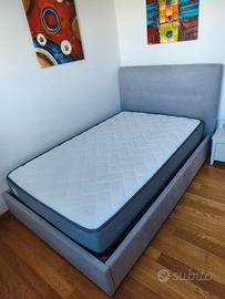Letto una piazza e mezza con contenitore